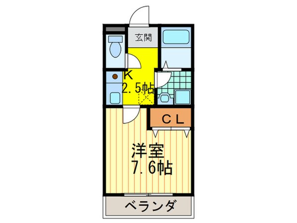 ドラゴンコ－トの物件間取画像